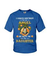 Load image into Gallery viewer, Dragon Ball Angel Daughter Black T-Shirt Youth Tee
