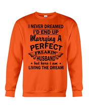 Load image into Gallery viewer, I Marry A Freaking Awesome Husband Gift For Wife T-Shirt Sweatshirt