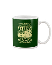 Load image into Gallery viewer, Veteran Australian Defence Force Gift For Grandpa Family Tee Mug