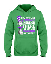 Load image into Gallery viewer, Fibromyalgia Anywhere Break Cancer Spirit T-Shirt Hoodie
