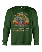 Load image into Gallery viewer, Elephant Be Kind Trending Quote Vintage T-Shirt Sweatshirt