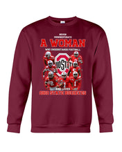 Load image into Gallery viewer, Woman Loves Ohio States Buckeyes American Football Ncaa 2019 T-Shirt Sweatshirt