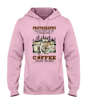 Load image into Gallery viewer, Solve Most Problems Camera Map Photography T-Shirt Hoodie