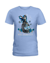 Load image into Gallery viewer, Diabetes Awareness Skull Custom Graphic Tee Ladies Tee