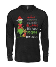 Load image into Gallery viewer, Hallmark Is My Christmas Movie Grinch T-Shirt Christmas Gift For Family Hoodie