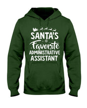 Load image into Gallery viewer, Santa Favorite Assistant Funny Christmas Gift Shirt Hoodie