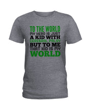 Load image into Gallery viewer, That Kid Is My World Great Gift For Children Family Ladies Tee