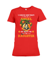 Load image into Gallery viewer, Dragon Ball Angel Daughter Black T-Shirt Ladies Tee