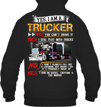 Load image into Gallery viewer, I Am A Trucker Hoodie