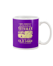 Load image into Gallery viewer, Veteran Australian Defence Force Gift For Grandpa Family Tee Mug