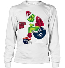Load image into Gallery viewer, Funny Grinch San Francisco 49Ers Christmas Gift Tee Unisex Long Sleeve