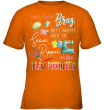 Load image into Gallery viewer, Brag Sean Ripper In Two Minutes Funny T-Shirt Youth Tee