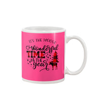 Load image into Gallery viewer, Funny Moose Wonderful Time Christmas Gift For Family Mug
