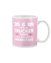 Load image into Gallery viewer, 3S And 8S Trucker Lovers Black T-Shirt Mug