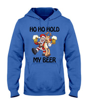 Load image into Gallery viewer, Santa Claus Funny Hold My Bear Christmas Gift For Friends Hoodie