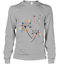 Load image into Gallery viewer, Sign Language - Dandelion Custom T-Shirt Unisex Long Sleeve