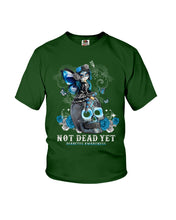Load image into Gallery viewer, Diabetes Awareness Skull Custom Graphic Tee Youth Tee
