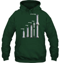 Load image into Gallery viewer, Into The Space Gift For Fans Black T-Shirt Hoodie