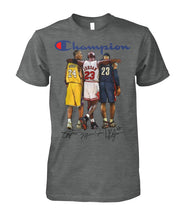 Load image into Gallery viewer, Nba Champions Jordan Bryant James Legends Guys Tee