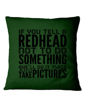 Load image into Gallery viewer, Redhead Unicorn Gift For Fans Funny T-Shirt Pillow Cover