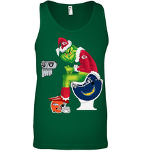 Load image into Gallery viewer, Funny Grinch Kansas Chief Christmas Gift Tee Unisex Tank Top