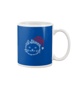 Cute Cat Face Christmas Gift For Cat Lovers T-Shirt Mug