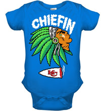 Load image into Gallery viewer, Chiefin Kansas City Chiefs Gift For Fans T-Shirt Baby Onesie