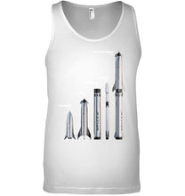 Load image into Gallery viewer, Into The Space Gift For Fans Black T-Shirt Unisex Tank Top