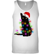 Load image into Gallery viewer, Cat Merry And Bright New Unisex Tank Top