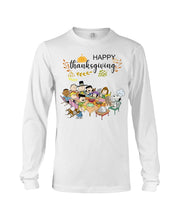 Load image into Gallery viewer, Snoopy Happy Thanksgiving T-Shirt Unisex Long Sleeve