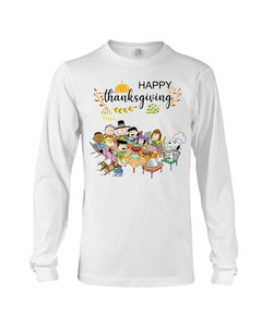 Snoopy Happy Thanksgiving T-Shirt Unisex Long Sleeve