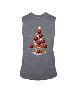 Bowling   Bowling Christmas Tree Christmas T-Shirt Unisex Long Sleeve