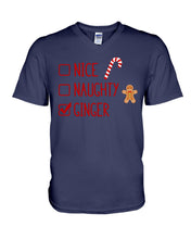 Load image into Gallery viewer, Nice Naughty Ginger Redhead T Shirt Guys V-Neck