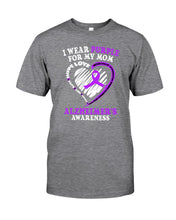 Load image into Gallery viewer, Alzheimer Awareness Daughter For Mom T-Shirt Ladies Flowy Tank