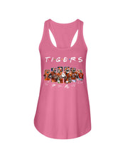 Load image into Gallery viewer, Clemson Tigers Ncaa Friends Font T-Shirt For Fans Ladies Flowy Tank