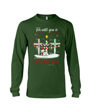 Load image into Gallery viewer, Savior Christ The Lord Gift For Christmas Gift T-Shirt Unisex Long Sleeve