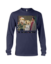 Load image into Gallery viewer, Friends Monika Turkey Head Funny Thanksgiving Gift T-Shirt Unisex Long Sleeve