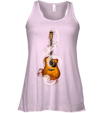 Load image into Gallery viewer, Guitar Note Ladies Flowy Tank