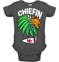 Load image into Gallery viewer, Chiefin Kansas City Chiefs Gift For Fans T-Shirt Baby Onesie