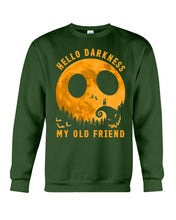 Load image into Gallery viewer, Darkness My Old Friend Halloween T-Shirt Sweatshirt