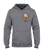 Load image into Gallery viewer, Pocket Slothmas Christmas Gift Funny T-Shirt Hoodie