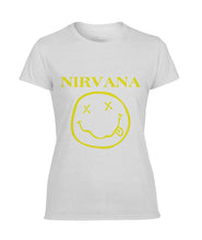 Load image into Gallery viewer, Nirvana Mashup T-Shirts Ladies Tee