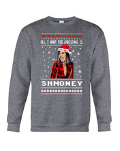 Load image into Gallery viewer, Demi Lovato All I Want For Christmas Is Shmoney Sweatshirt
