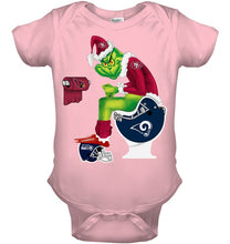 Load image into Gallery viewer, Funny Grinch San Francisco 49Ers Christmas Gift Tee Baby Onesie