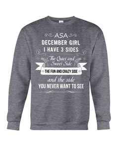 December Girl Fun Quote T-Shirt Sweatshirt