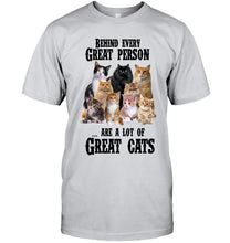 Load image into Gallery viewer, A Lot Of Great Cat  Shirt For Cat Lovers Hoodie