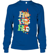 Load image into Gallery viewer, Santa Claus Ho Ho Ho Christmas Gift For Guinea Pigs Lovers Unisex Long Sleeve