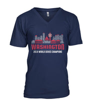 Load image into Gallery viewer, Washington 2019 World Series Champions Guys V-Neck