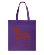 Load image into Gallery viewer, Dachshund German Shirt For Dachshunds Dog Lovers Basketweave Tote Bag
