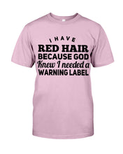 Load image into Gallery viewer, Great Gift For Redhead Grandma Guys Tee